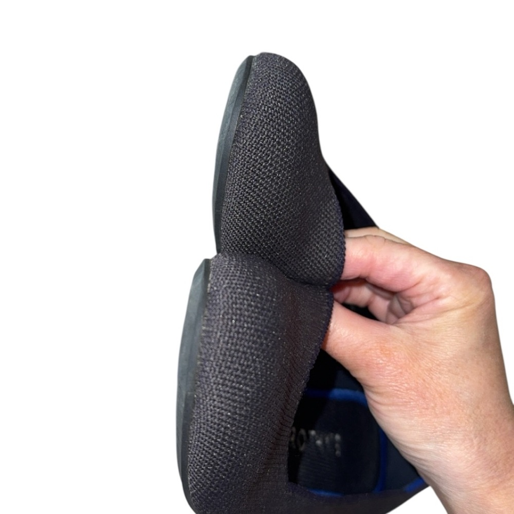 Rothy's Black Textile Rounded Toe Slip On The Flat Comfort Travel Shoes‎ 7.5 - Picture 7 of 9